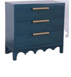 Armoires de salon nordiques avec tiroirs Coffre en bois massif à 4 tiroirs Canapé de rangement latéral pour placard Armoire de salon - Product Image 1