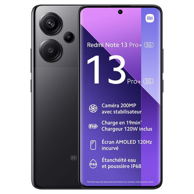 Wholesale New for Redmi Note 13 PRO+ 5G LTE Global Version Original Smartphone with AMOLED Display and 5000mAh Battery