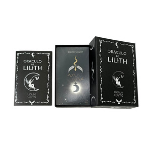 Mazzo di Carte dei Tarocchi Personalizzate con Lamina d'Oro per Guida Spirituale e Divinazione del Futuro, Carte Uniche per la Magia e la Predizione del Futuro con Scatola - Product Image 4