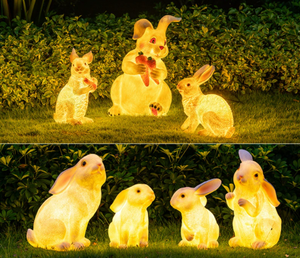 Luces Decorativas de Jardín con Forma de Ciervo <span class=keywords><strong>Sika</strong></span> de Alta Calidad, IP65 Impermeables, 3500K Blanco Cálido, DC12V, Alta Simulación, Estilo Moderno y Cultural, Navideñas - Product Image 5