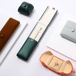 Custom High end proposal ring box wedding three gold jewelry box double <b>opening</b> buckle necklace bracelet jewelry box <b>storage</b> box - Product Image 4