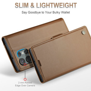 Caseme เคสหนังฝาพับสุดหรูมีขาตั้งสำหรับ A13, เคสโทรศัพท์ A53 A23 A43 A73-<span class=keywords><strong>360</strong></span>องศา - Product Image 3