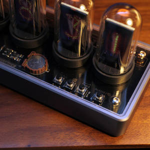 Réveil numérique Nixie Tube IPS Vintage, affichage de l'heure LCD à lueur RVB 6 bits - Product Image 3