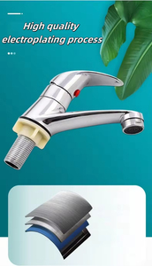 Moderno a foro singolo rubinetto cromato monouso lavabo <span class=keywords><strong>miscelatore</strong></span> <span class=keywords><strong>per</strong></span> lavandino da <span class=keywords><strong>bagno</strong></span> rubinetto acqua fredda veloce rubinetto - Product Image 6