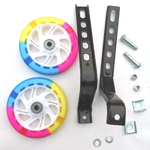 Roues auxiliaires Pu de 12 pouces, roues lumineuses pour vélo d'enfant - Product Image 2