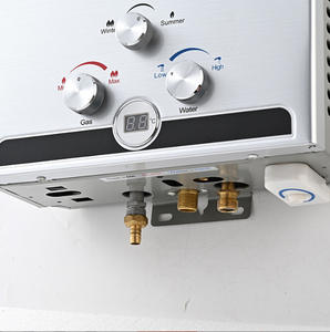 Douche chauffante à batterie 16L avec affichage de la température <span class=keywords><strong>LED</strong></span>, efficacité énergétique de classe B, utilisation domestique et automobile, prix bas - Product Image 4