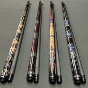 YFen - Eje de Taco de Billar de Fibra de Carbono Hecho a Mano, Eje de Baja Deflexión Black Tech, Punta de 11.5mm / 12.5mm, Unión de Rosca 3/8-9 - Product Image 1