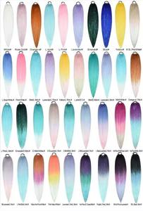 NEW Bling Glitter Mix Tinsel Heat Resistant Jumbo <strong>Braids</strong> Braiding Hair With Rubber Band Tie Synthetic Ponytail Hair Extensions - Product Image 4