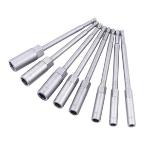 Adaptateur de foret de tournevis à écrou hexagonal Non magnétique 1/4 embouts à tige hexagonale adaptateur de foret pour mandrins de perceuse électrique - Product Image 3