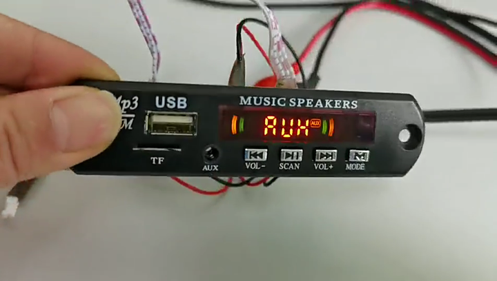12V USB MP3 Player Decoder Module with FM Adapter & Bluetooth
