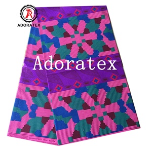 <span class=keywords><strong>2021</strong></span> de moda popular Adora kente JAVA ankara tela de impresión de cera africana - Product Image 4