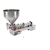 Machine à liquides horizontale entièrement automatique pneumatique à tête unique haute précision 220V pour boissons, lait, bière, base de fondue