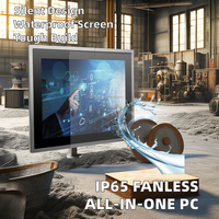 PC Industrial Todo en Uno de 21.5 Pulgadas, Procesador Intel Core I3 I5 I7 X86, Compatible con Linux Ubuntu Android Windows OS, Panel PC con Pantalla Táctil