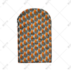 Sac de couchage pour chien ovale à pois, chauffé par USB, pour le camping, lit chaud pour animaux de compagnie - Product Image 3