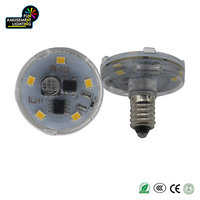 Ampoules LED E10 24V IP65 pour manèges de fête foraine, 30mm, rouge/vert, 8 LED, CRI 90, préprogrammées 1-16, éclairage pour parcs d'attractions