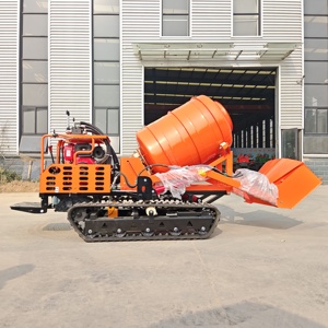 Kc-800l Productos Más Vendidos Kc Mini Dumper Autocargable, Camión Mezclador de Concreto con Orugas y Conducción Autónoma - Product Image 1