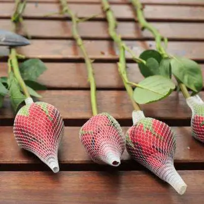 ナイロンプラスチック花保護ネットつぼみネットメッシュ中国工場100% 新素材