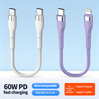 Câble de charge rapide USB-C vers Lightning 6A de 1,2 m pour appareils iOS iPhone 17/15 Pro et S25, idéal pour une utilisation en voiture - Vente en gros usine