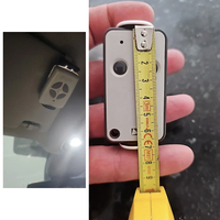 Support de télécommande pour porte de Garage, Clip de pare-soleil de voiture, taille réglable 47-70mm, transmetteur de télécomma