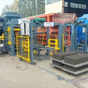 QT5-15 blok otomatis manufaktur konstruksi mesin pembuat bata untuk Ghana mesin pembuat bata beton JS500 6000kg 15s
