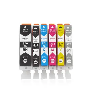 HITEK Canon kompatibel BCI370XL BCI371XL Cartridge tinta untuk PIXUS MG5730 MG6930 MG7730F MG7730 TS5030 TS5030S TS6030 TS8030