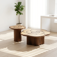 Table basse en bois de style japonais pour salon, appartement loft, meuble d'intérieur, table à thé en bois pour la maison