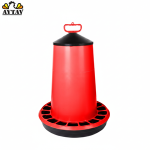 Alimentador automático de plástico Manuel, comederos de pollos y cerdos medianos de 15kg para cría de animales de granja, Estado nuevo y usado - Product Image 2