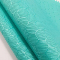 Tissu Oxford Ripstop à motif hexagonal 400D 100% polyester de haute qualité, enduit PU, pour sacs et vêtements pour chevaux