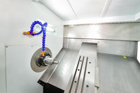 Torno CNC de Cama Inclinada de Alta Rigidez CK46B con Control Syntec, Máquina de Torneado Automática con Precisión de 0.01 mm