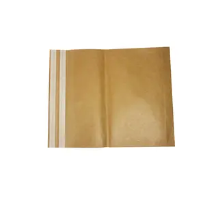 Custom Logo Biodegradable Brown Paper Mailer Cardboard Envelope Bag Eco-friendly Kraft Paper Mailing Shipping Bag