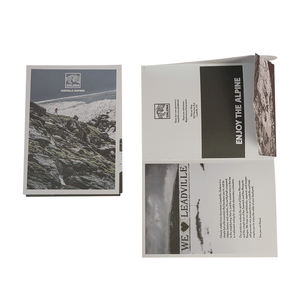 Papier spécial Nouveau style meilleure vente qualité papier spécial dossier petit dossier clair impression - Product Image 1