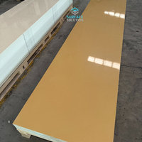 Matériaux de construction décoratifs en pierre artificielle, plaques de surface solide en acrylique de qualité supérieure, grandes dalles de 12 mm