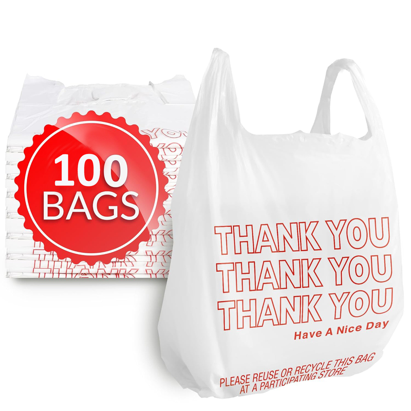 1 6 Size Thank You Plastic