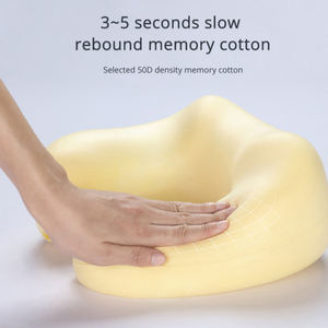 Cuscino per collo a batteria Kingworth rosa a forma di U con massaggio vibrante cuscino per collo - Product Image 6