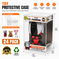 Étui de protection transparent personnalisé en PET pour figurines de collection, jouets d'action, boîte de présentation, emballage de rangement