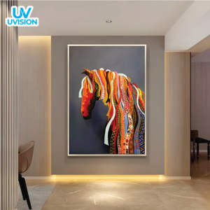 Geniş Format Modern stil tam renkli baskı tuval baskılar ev dekorasyon özelleştirilmiş boyutu VN kapalı baskı - Product Image 1
