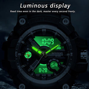 Reloj Deportivo Digital SANDA 3179 para Adolescentes, Reloj de Pulsera Electrónico Multifuncional de Moda con Resistencia al Agua y Alarma - Product Image 2