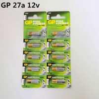 Щелочная 12 В GP23a A23 L1028 сухая ячейка высокого качества 23A 12v безртутная 23A L1028 12V щелочная батарея 12V 27A для GP