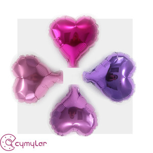 Cymylar 5 pulgadas Mini Love Foil Globos Todos los colores Colores estándar <span class=keywords><strong>Amor</strong></span> Propuesta romántica Boda Decoraciones para fiestas de cumpleaños - Product Image 2