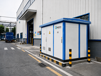 CNKEEYA 630KVA-2500KVA 10kV Sous-station extérieure de type boîtier métallique de style européen pour la distribution d'énergie industrielle haute tension IP30