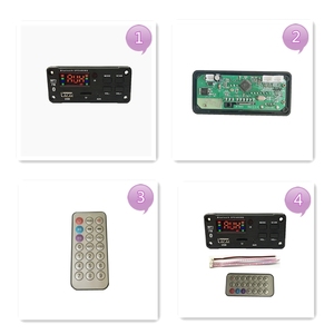 Jk6893 âm thanh Kit <span class=keywords><strong>Bluetooth</strong></span> FM Đài phát thanh Kit sơ đồ Micro TF thẻ mini PCB USB MP3 Máy nghe nhạc bảng mạch - Product Image 5