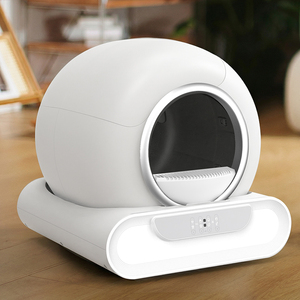 Caja de Arena Inteligente Autolimpiable para Gatos de Gran Capacidad (65L+9L), Fácil de Limpiar, Control Automático por Aplicación, Inodoro de Plástico para Gatos - Product Image 1