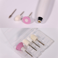 Perceuse à ongles électrique USB pour kit d'ongles en acrylique, outils de forme de polissage de manucure pédicure pour salon à domicile
