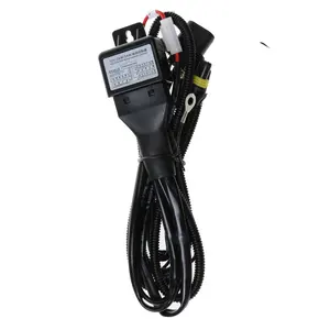 Auto Auto Xenon HID scheinwerfer nebel licht kit relais harness H1 H3 H7 H11 9005 9006 5202 35W 55W verlängerung kabel kabelbaum