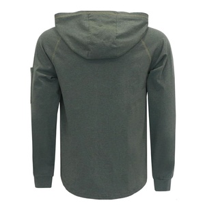 Camisetas con Capucha FR <span class=keywords><strong>Serie</strong></span> Heather de 6oz NFPA2112 CAT2, Sudaderas Ignífugas con Hilo de Aramida y Tela Elástica para Soldadura y Trabajo Químico - Product Image 6