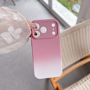 Custodia per telefono antiurto in TPU con paraurti, <span class=keywords><strong>cover</strong></span> morbida in <span class=keywords><strong>silicone</strong></span> bicolore con gradiente per <span class=keywords><strong>iPhone</strong></span> 17 16 15 - Product Image 3