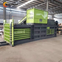 Fournisseur professionnel Horizontalement En Plastique Bouteilles En Pet Presse À Balles Presse Vêtements Balles Machine