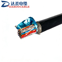 Kabel Bawah Laut RG59 4K Video CAT6 Data 24AWG PE PUR dengan Pelindung Aluminium Foil Tembaga Apung untuk ROV/Kabel Tenaga Lepas Pantai