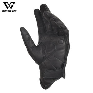 Gants de moto de course en cuir personnalisables en gros, écran tactile, respirants, durables, légers, protecteurs, imperméables, anti-UV - Product Image 3