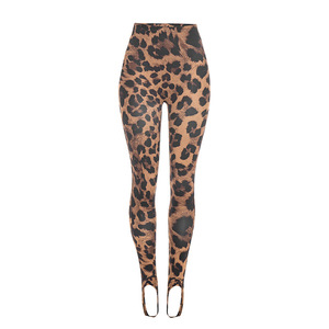 PEEQI J26ST077 Primavera Nuevo Conjunto de Pantalones de Dos Piezas para Mujer, Pantalones Ajustados con Estampado de Leopardo, Conjunto de <span class=keywords><strong>2</strong></span> Piezas para Mujer - Product Image 6